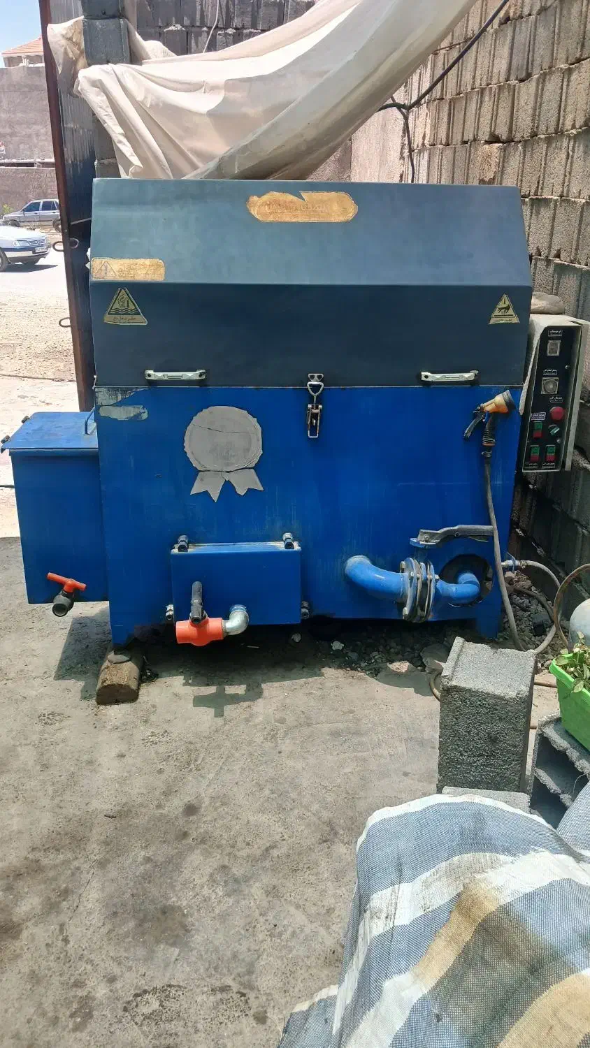 دستگاه قطعه شور در حد نو|ابزارآلات|لردگان, |دیوار