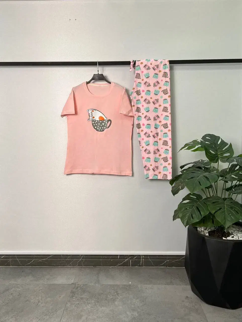 ست تیشرت و شلوار عروسکی چاپی|لباس|گناباد, |دیوار