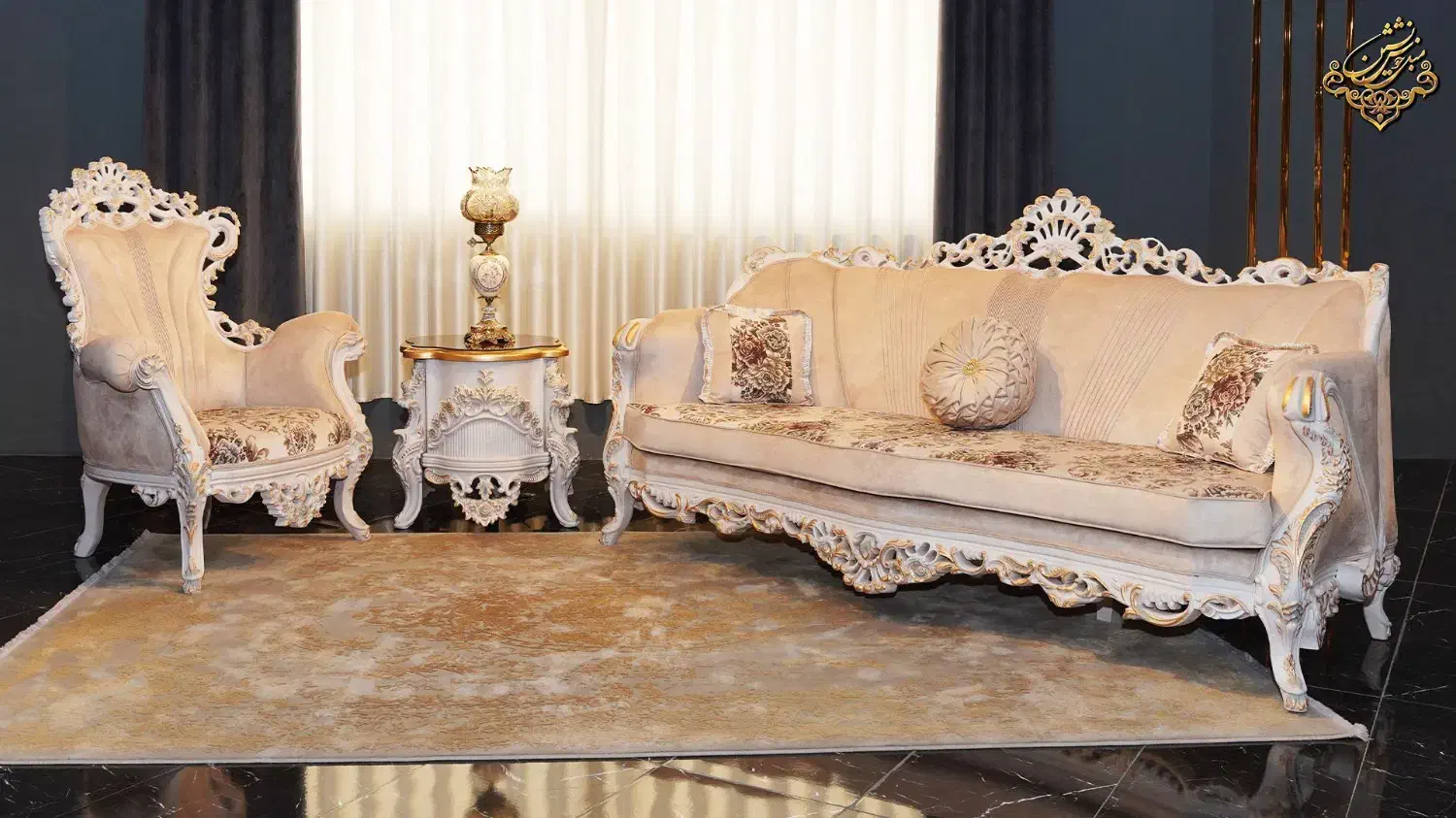 فروش فوری سرویس سلطنتی|مبلمان خانگی و میز عسلی|شهرکرد, |دیوار