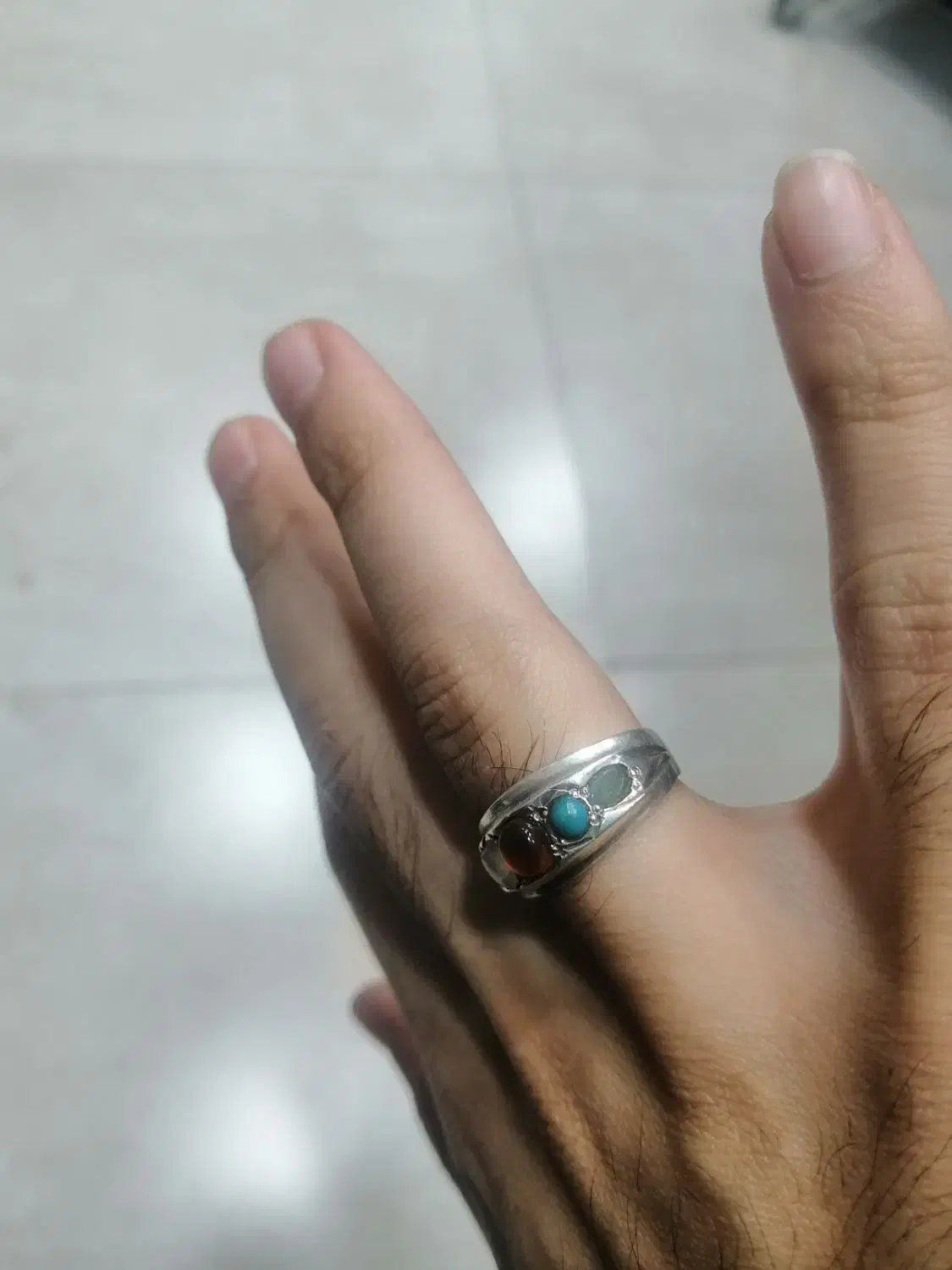 انگشتر چند نگین|جواهرات|قم, شهرک شهرداری|دیوار