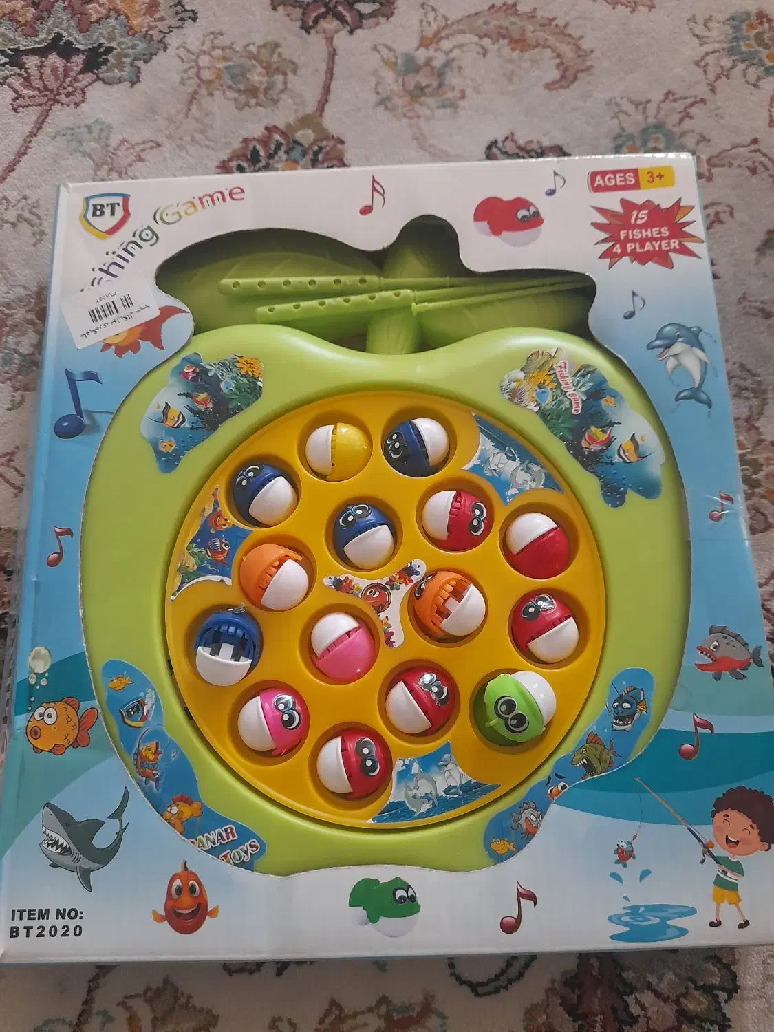 اسباب بازی موزیکال ماهیگیری|اسباب‌بازی بچه|شهرکرد, |دیوار