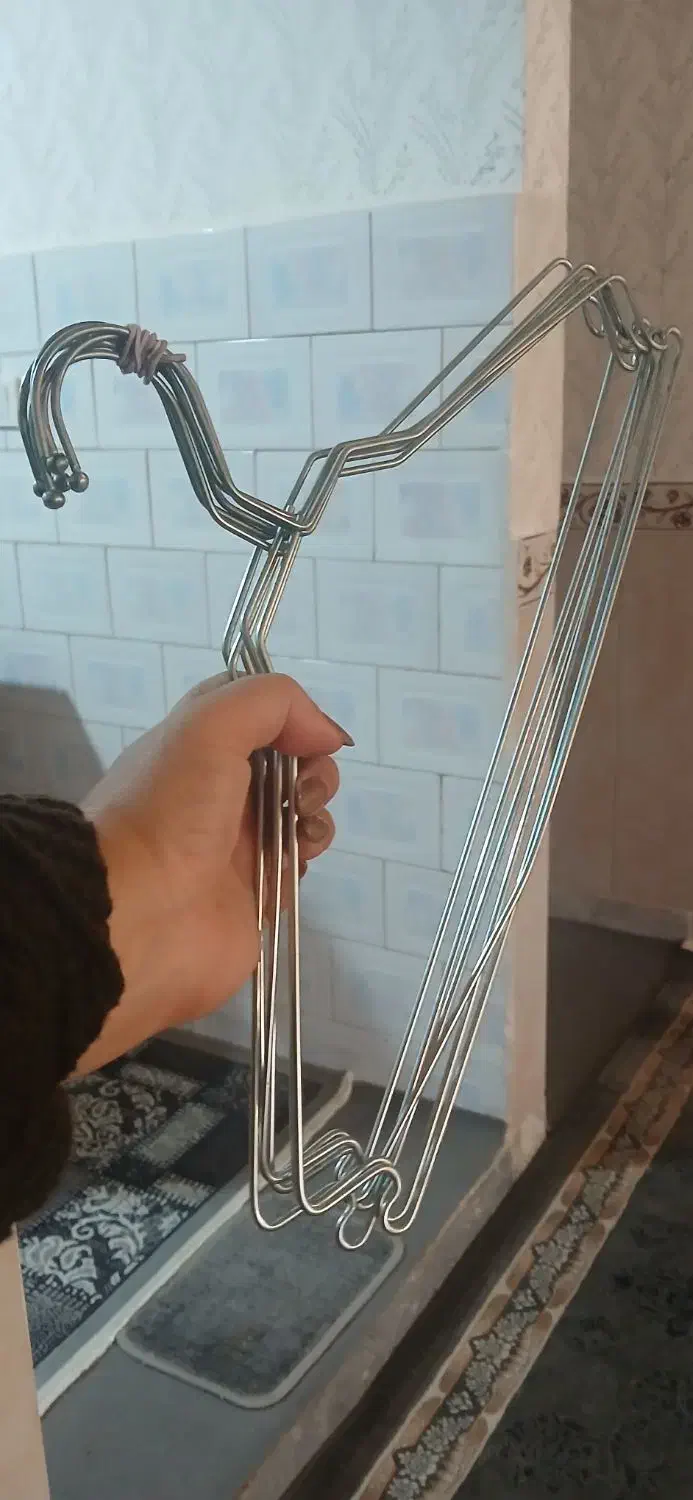 چوب لباسی فلزی|بندرخت و رختآویز|تویسرکان, |دیوار