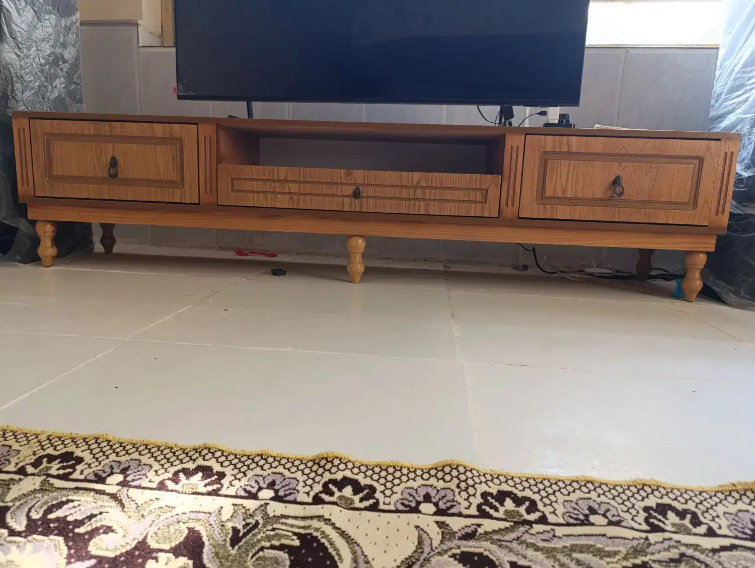 میز تلویزیون در حدنو ۵۵۰۰۰۰۰ هزار تومان|مبلمان خانگی و میز عسلی|نیشابور, بنیاد شهید|دیوار