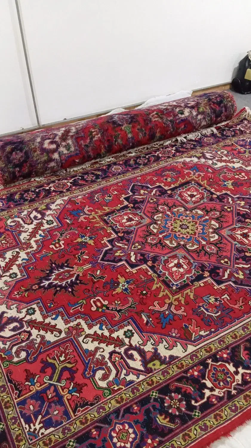 یک جفت فرش ۹متری|فرش|باسمنج, |دیوار