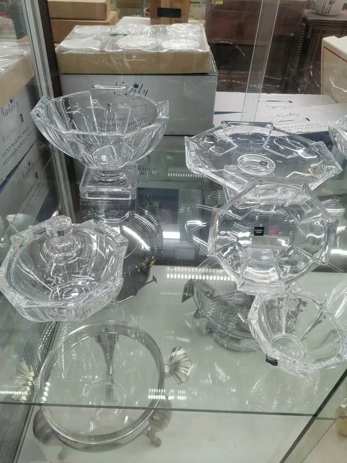 سرویس پذیرایی کریستال استیج(اصل وارداتی)|ظروف سرو و پذیرایی|نیشابور, دارایی|دیوار