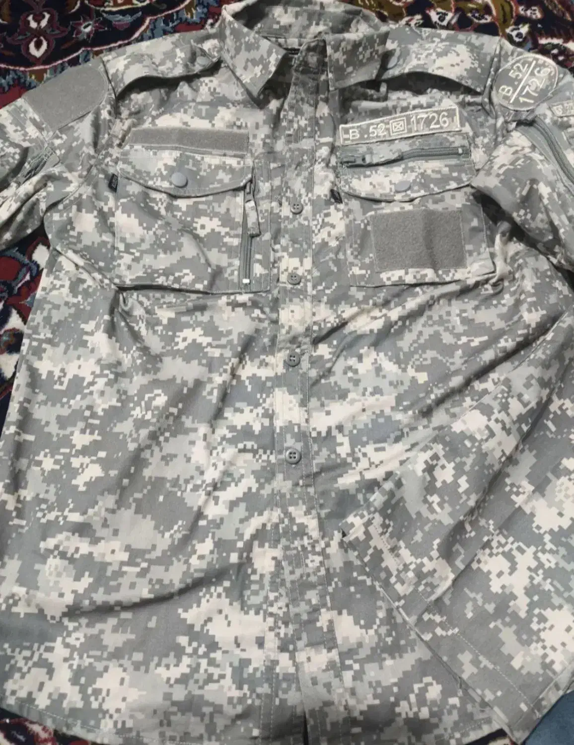 لباس نظامی سیمانی|لباس|ایلام, |دیوار