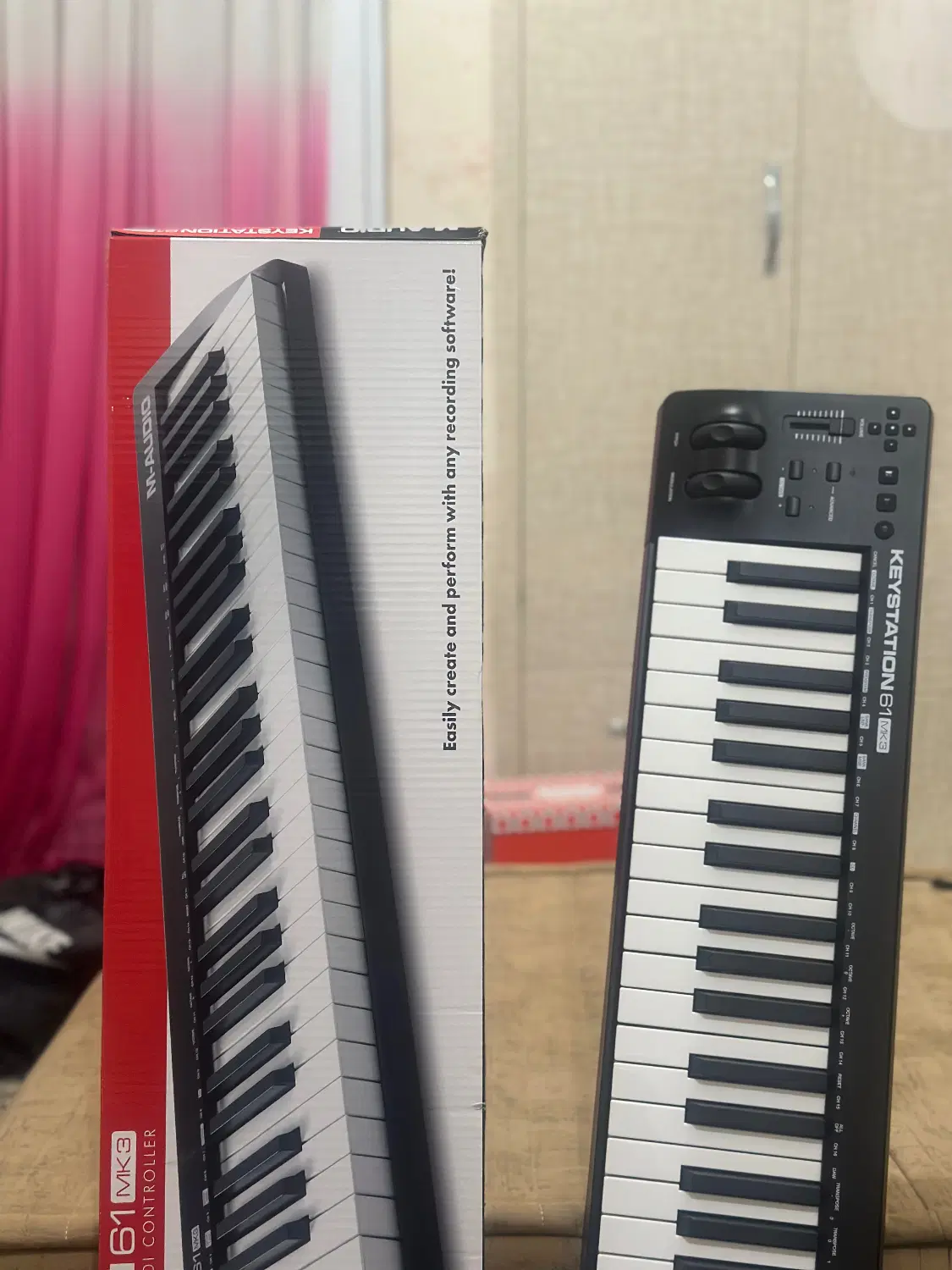 میدی کنترلر keystation 61 mk3 نو نو|پیانو، کیبورد، آکاردئون|تهران, دکتر هوشیار|دیوار