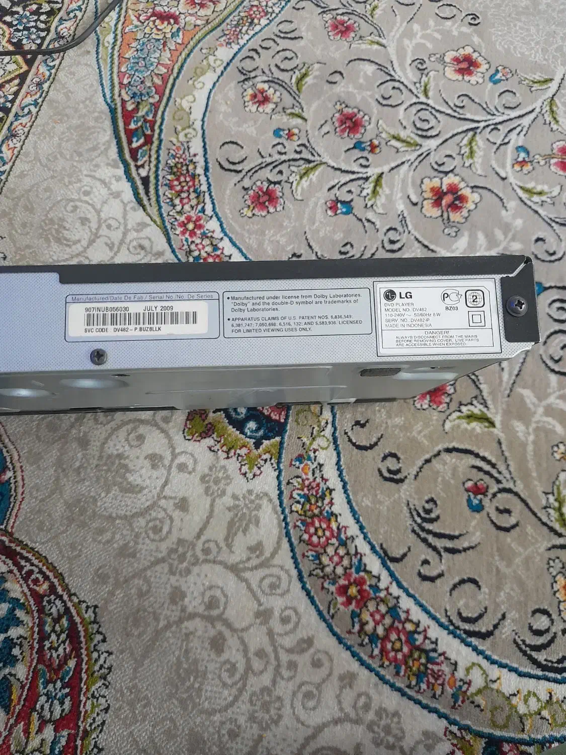 دستگاه سی دی ال جی|پخشکننده DVD و ویدیو|تهران, اوقاف|دیوار