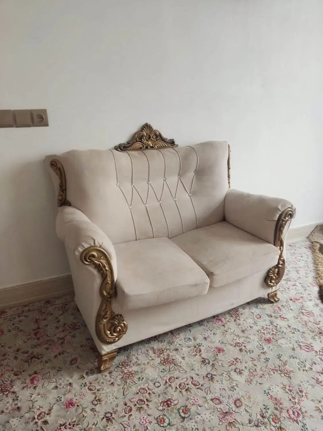 مبل هفت نفره ، ساعت ایستاده ، بوفه|مبلمان خانگی و میز عسلی|سرپل ذهاب, |دیوار