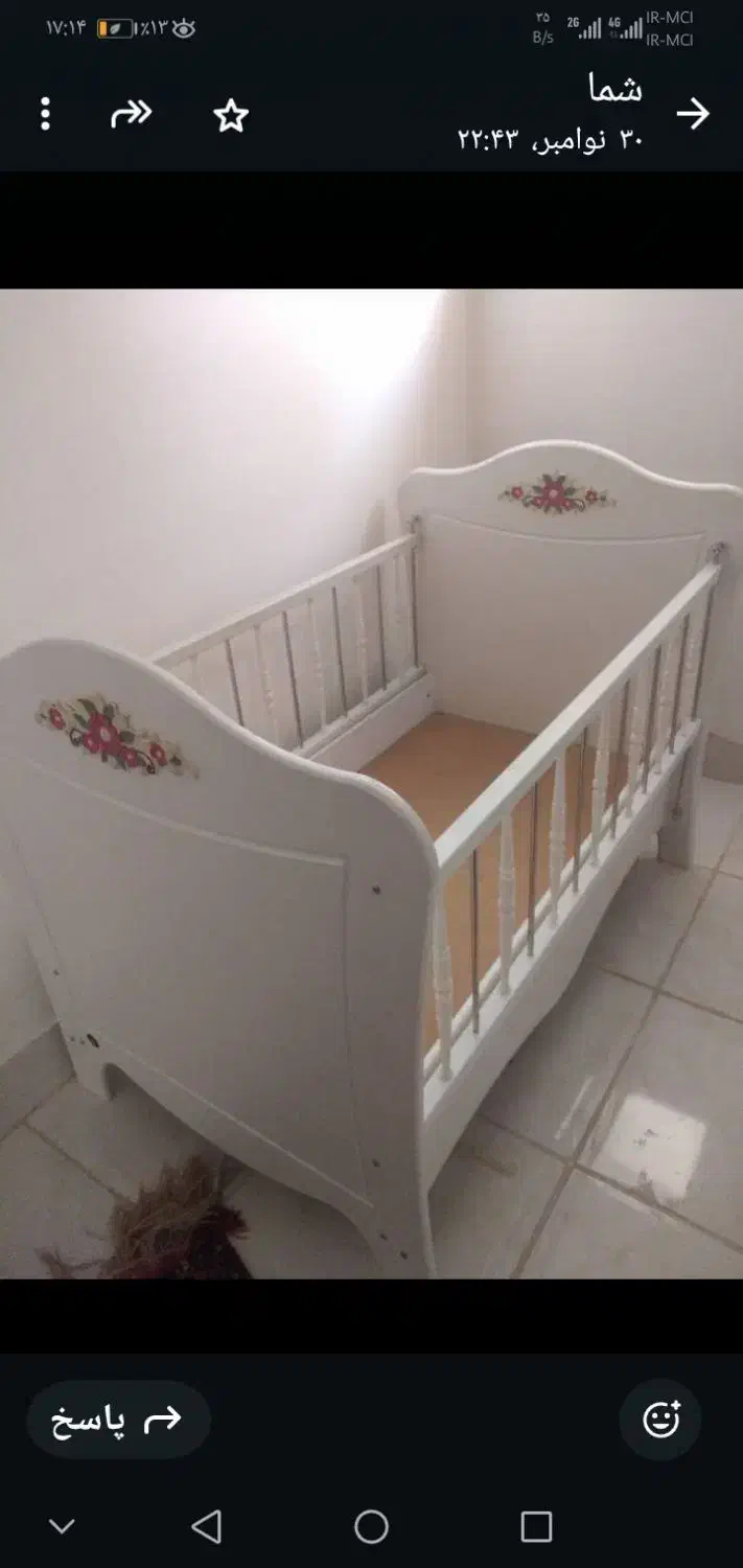 تخت و کمد نوزاد|تخت و سرویس خواب|جهرم, |دیوار