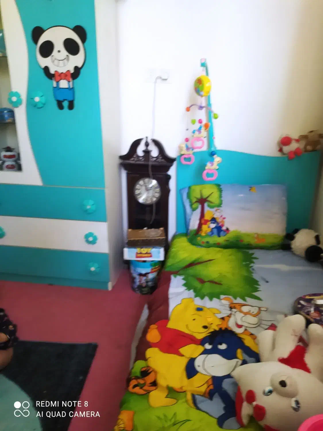 تخت کمد کودک با تمام وسایل روش مثل رو تختی و ....|اسباب و اثاث بچه|نیشابور, ناسیونال|دیوار