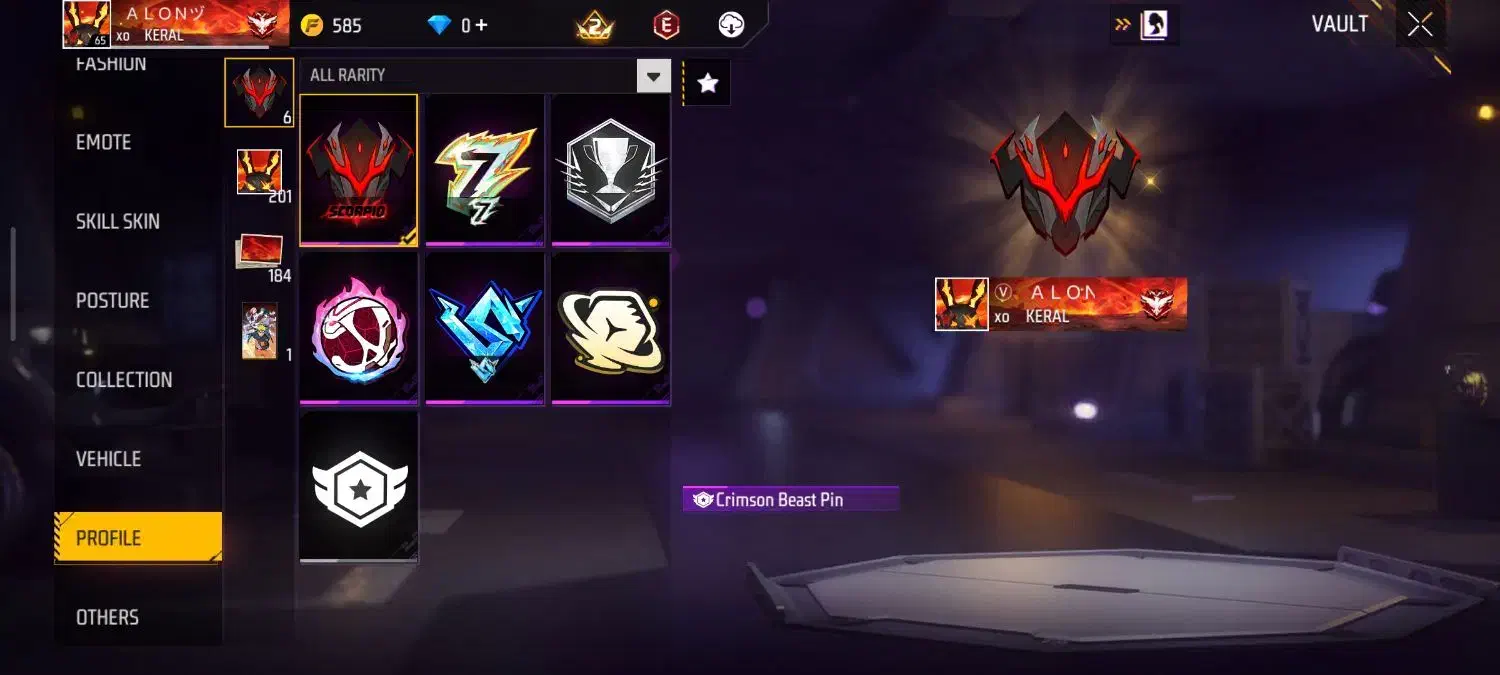 اکانت فری فایر لول 65 قوی و طاق هم میزنم|کنسول، بازی ویدئویی و آنلاین|آق قلا, |دیوار