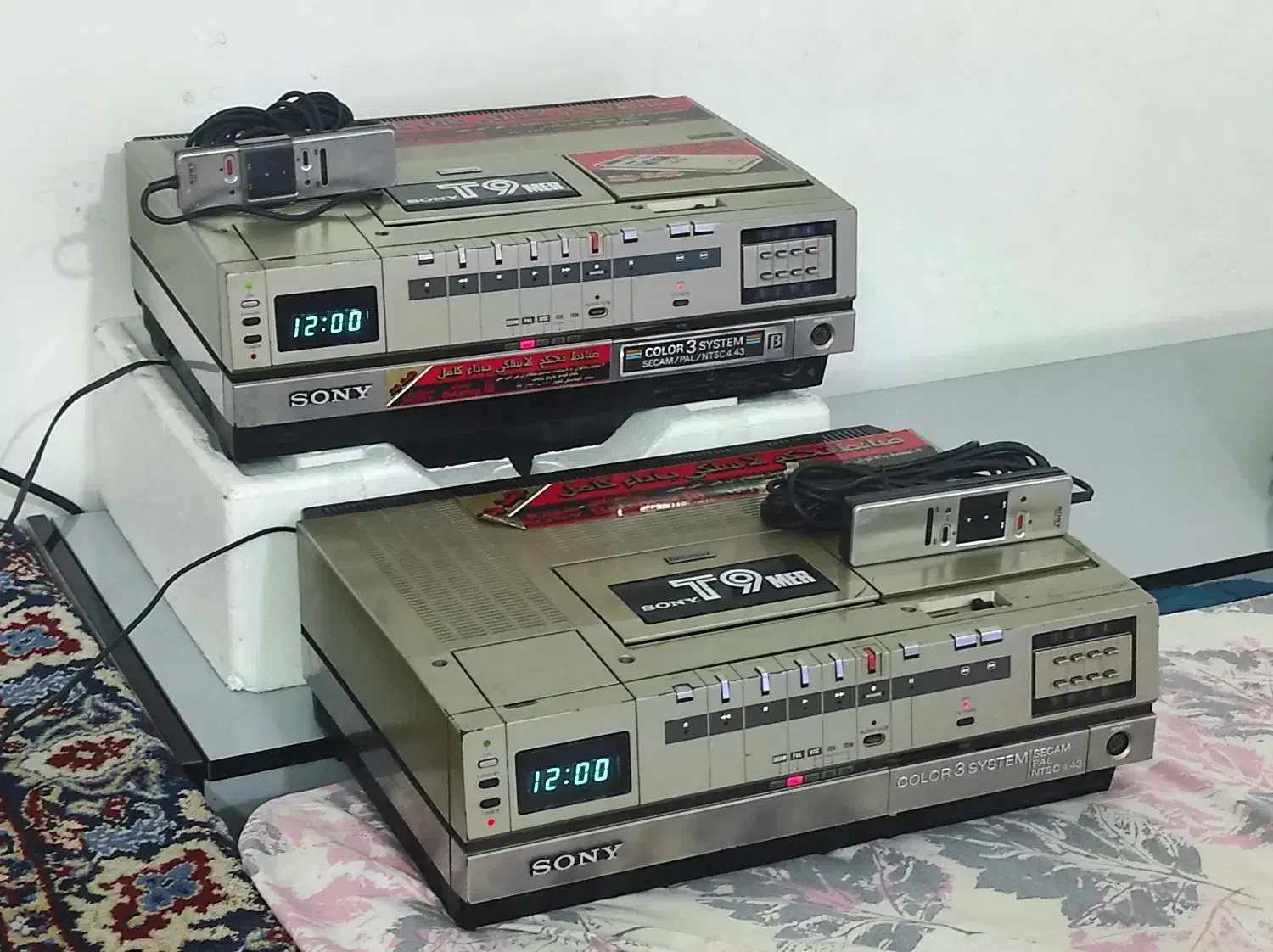 دستگاه سونی مدل تی 9 قدیمی ویدیو|پخشکننده DVD و ویدیو|بوشهر, |دیوار