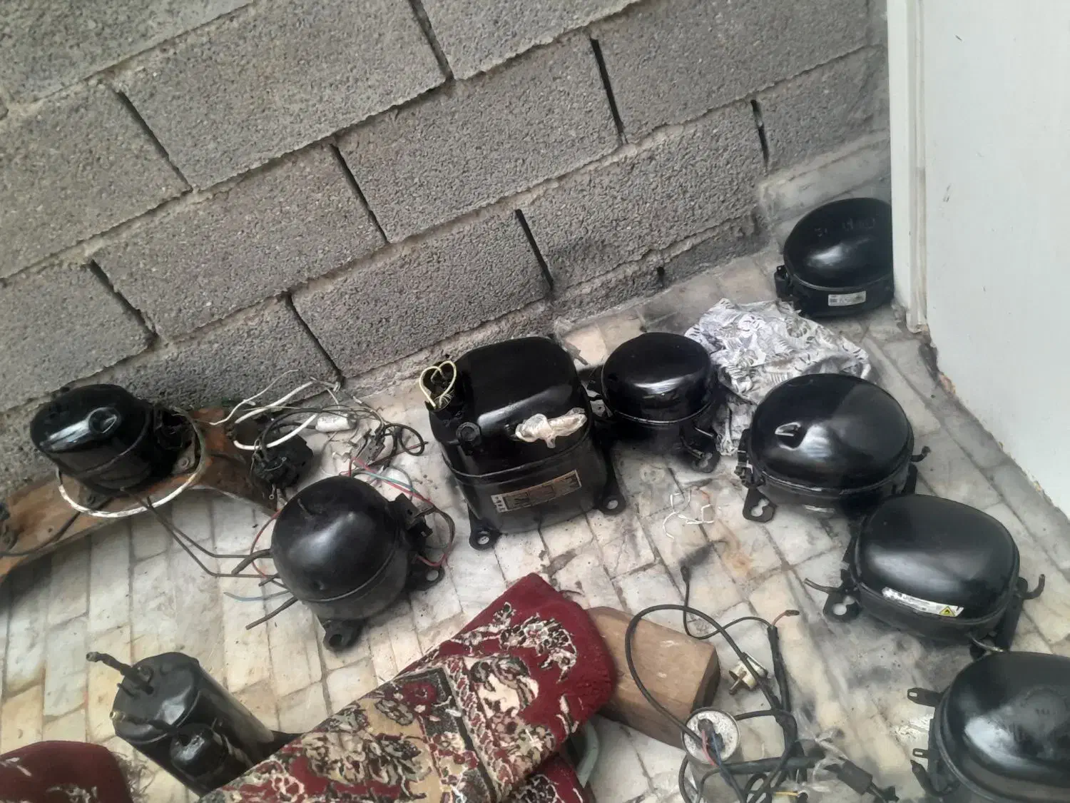 موتوریخچال فابریک بشرت فشار وآمپر وزیر گاز|یخچال و فریزر|بندرعباس, |دیوار