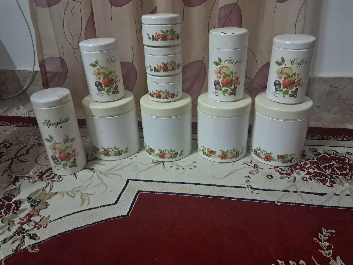 ست سالم ظروف و جا حبوبات جا برنج و....|ظروف سرو و پذیرایی|بجنورد, |دیوار