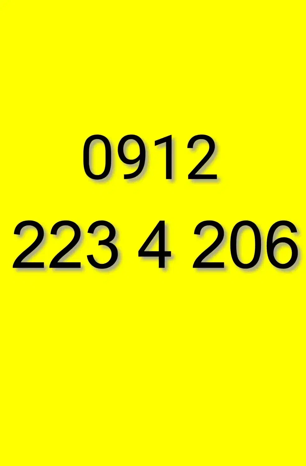 0912.223.4.206|سیم‌کارت|تهران, فلسطین (میدان انقلاب)|دیوار
