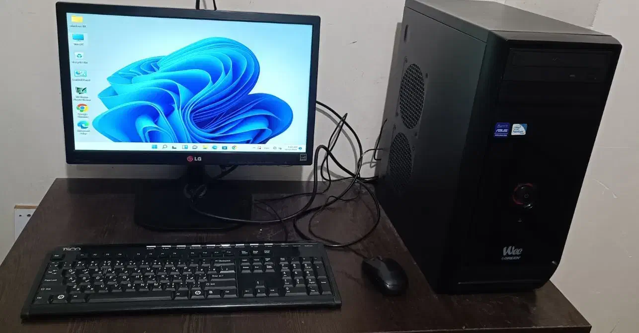 کامپیوترنسل۴ i7 Ram8G SSD256G HDD250G Vga2G LED19|رایانه رومیزی|قزوین, |دیوار