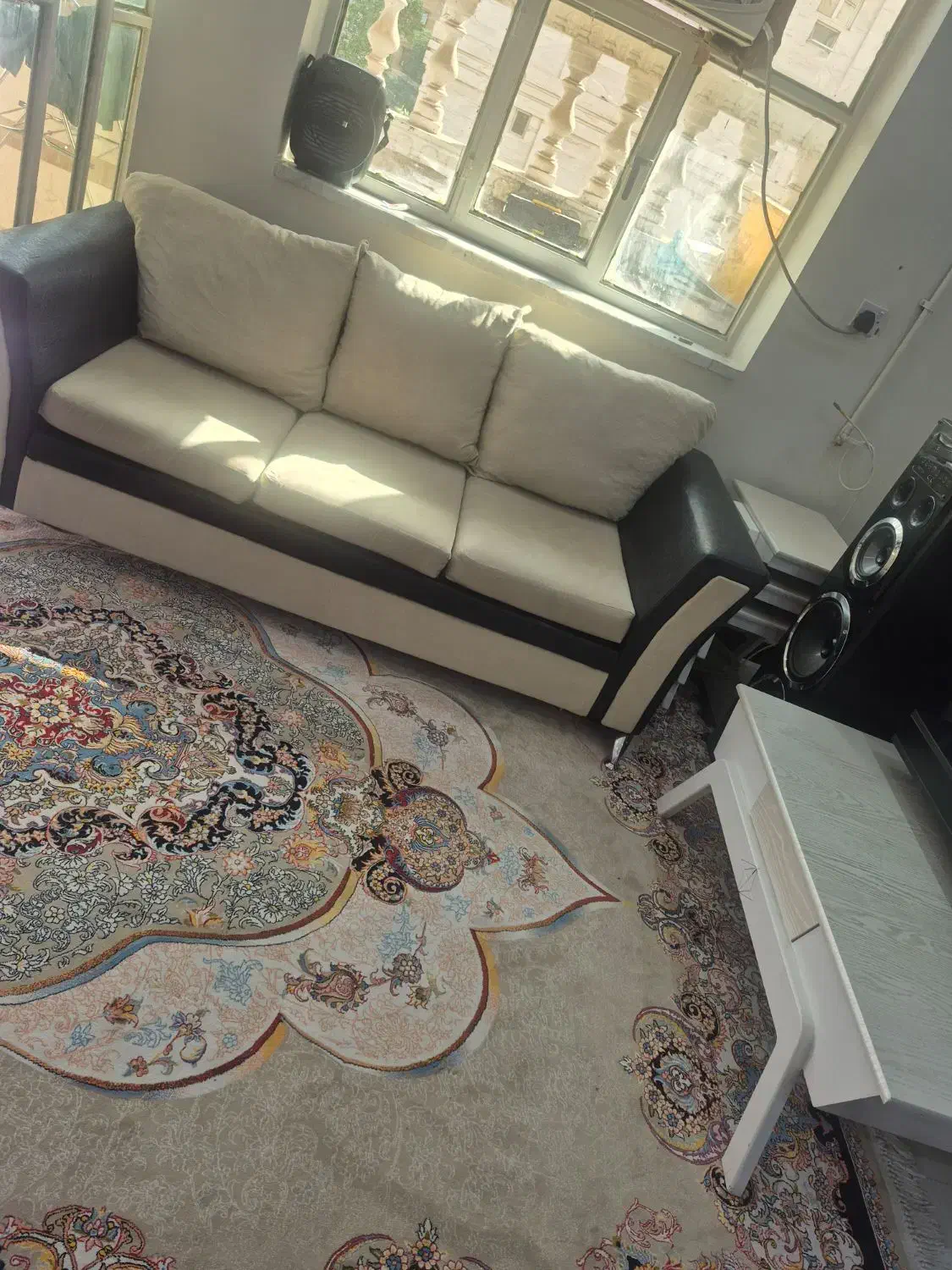 مبــل ۷نفره جنس سوییت نو|مبلمان خانگی و میز عسلی|اهواز, سپیدار|دیوار