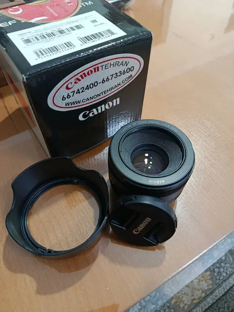 لنز 1.8 50mm|دوربین عکاسی و فیلم‌برداری|اسلام‌شهر, شهرک واوان|دیوار