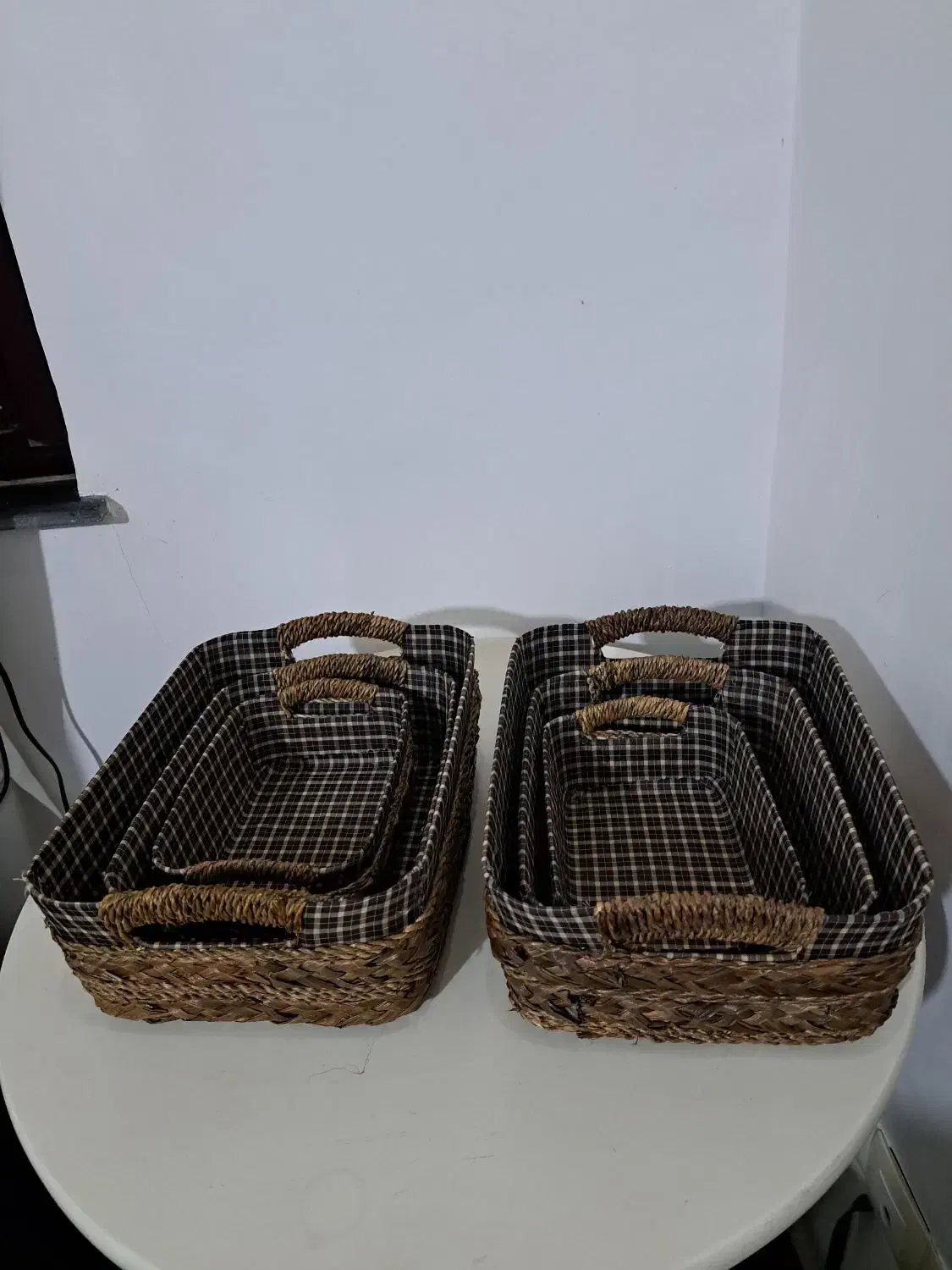 سبد سه تیکه|صنایع دستی و سایر لوازم تزئینی|رشت, حومه رشت|دیوار