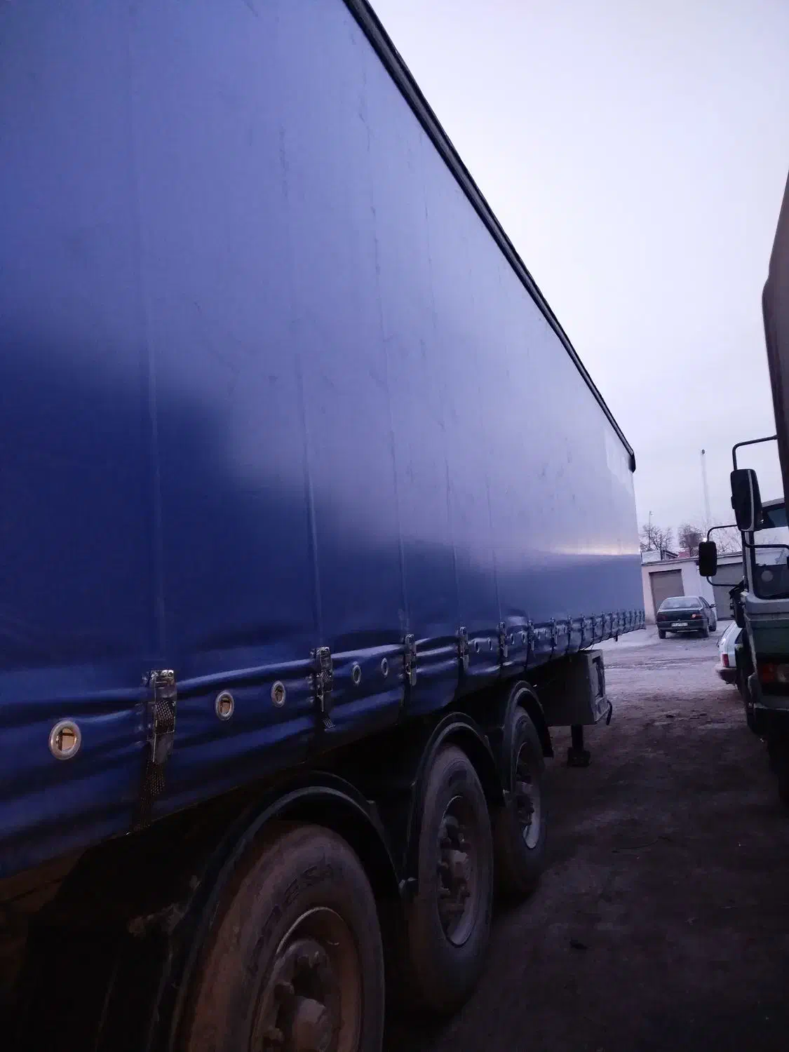 تریلی چادری کانتین ترانزیت سه محور کرال|قطعات یدکی و لوازم جانبی|تبریز, |دیوار