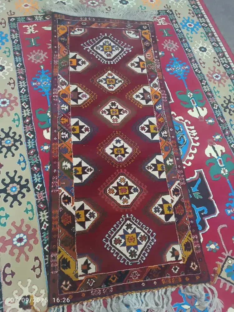 قالیچه دست باف|فرش|زرقان, |دیوار