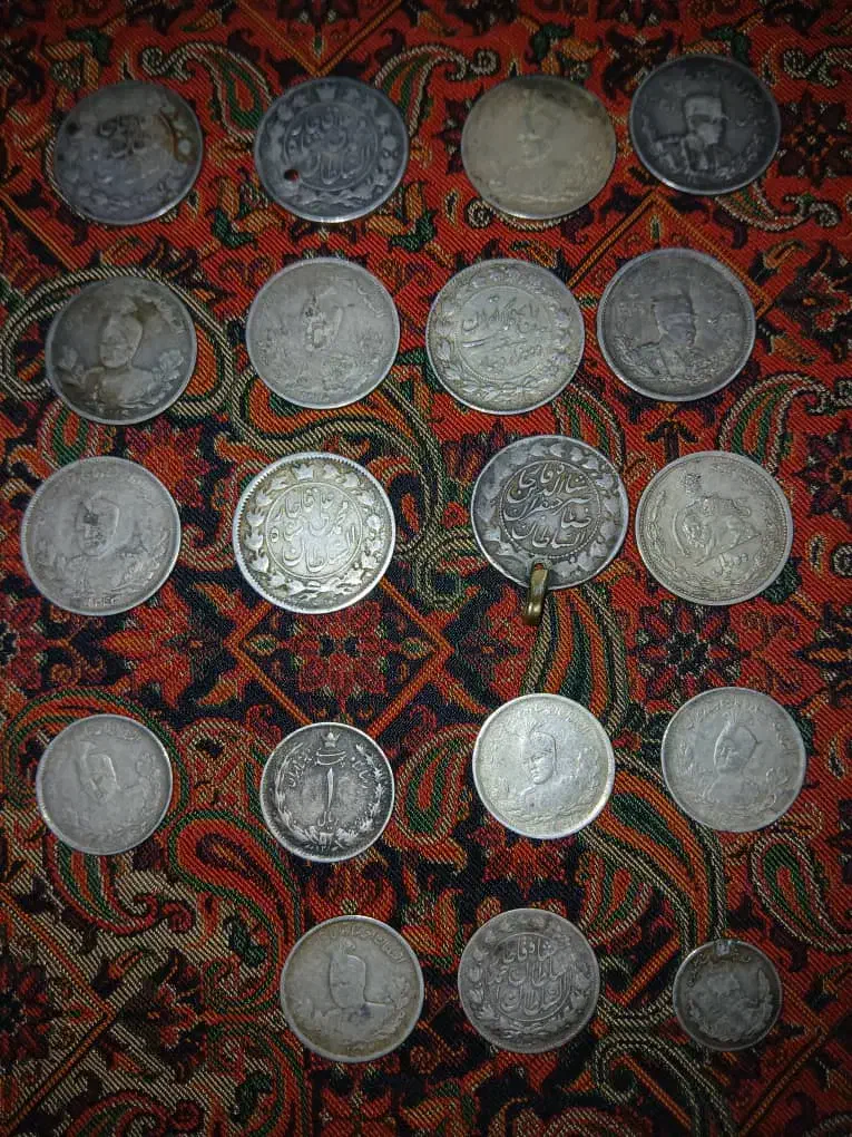 سکه های قاجار اصلی|کلکسیون سکه، تمبر، اسکناس|اهواز, کیانپارس |دیوار