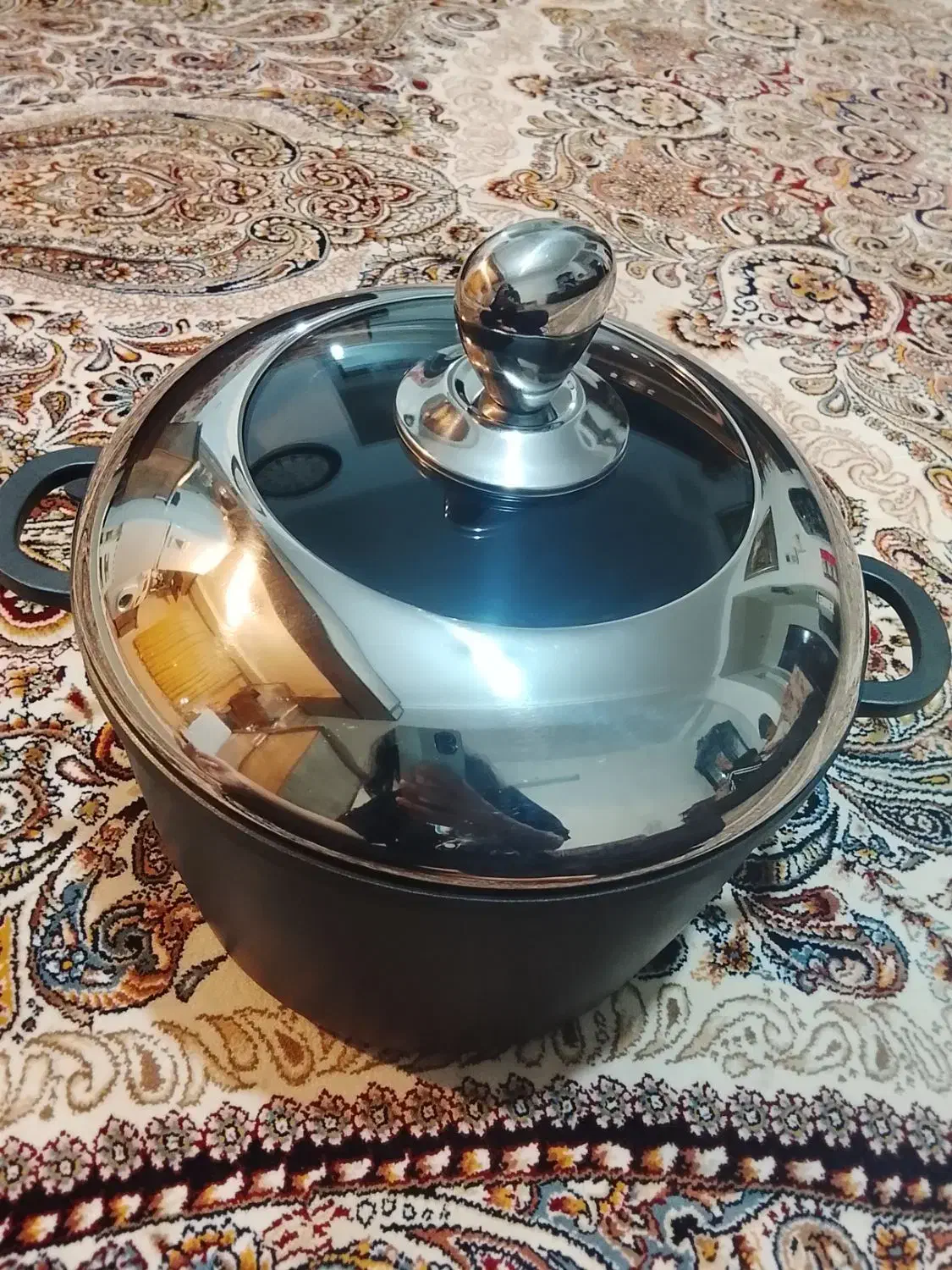 قابلمه چدن اصل|ظروف پخت‌وپز|محمدیه-قزوین, |دیوار