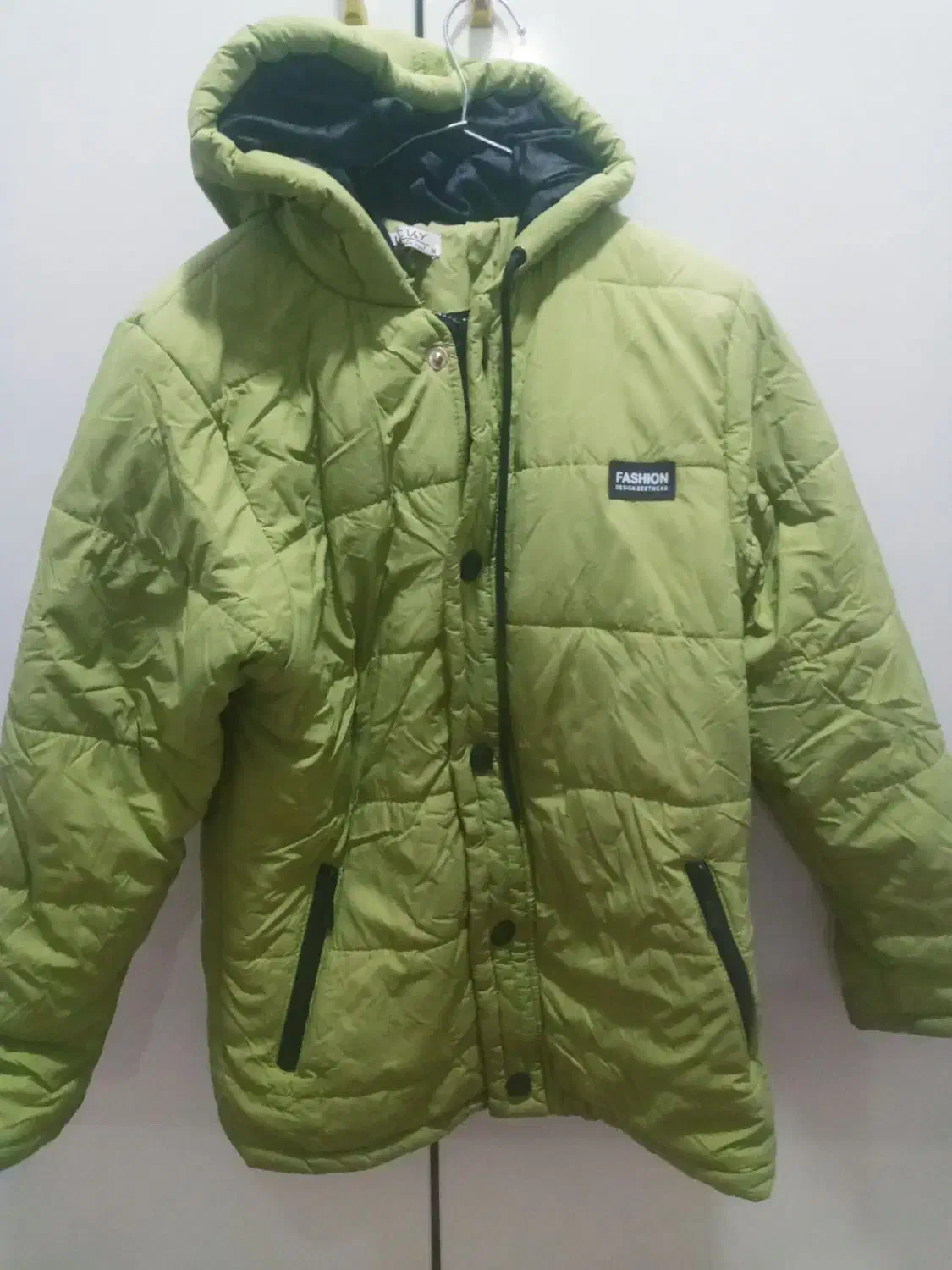 کاپشن دخترانه سبز و زرد|لباس|قرچک, زیبا شهر|دیوار