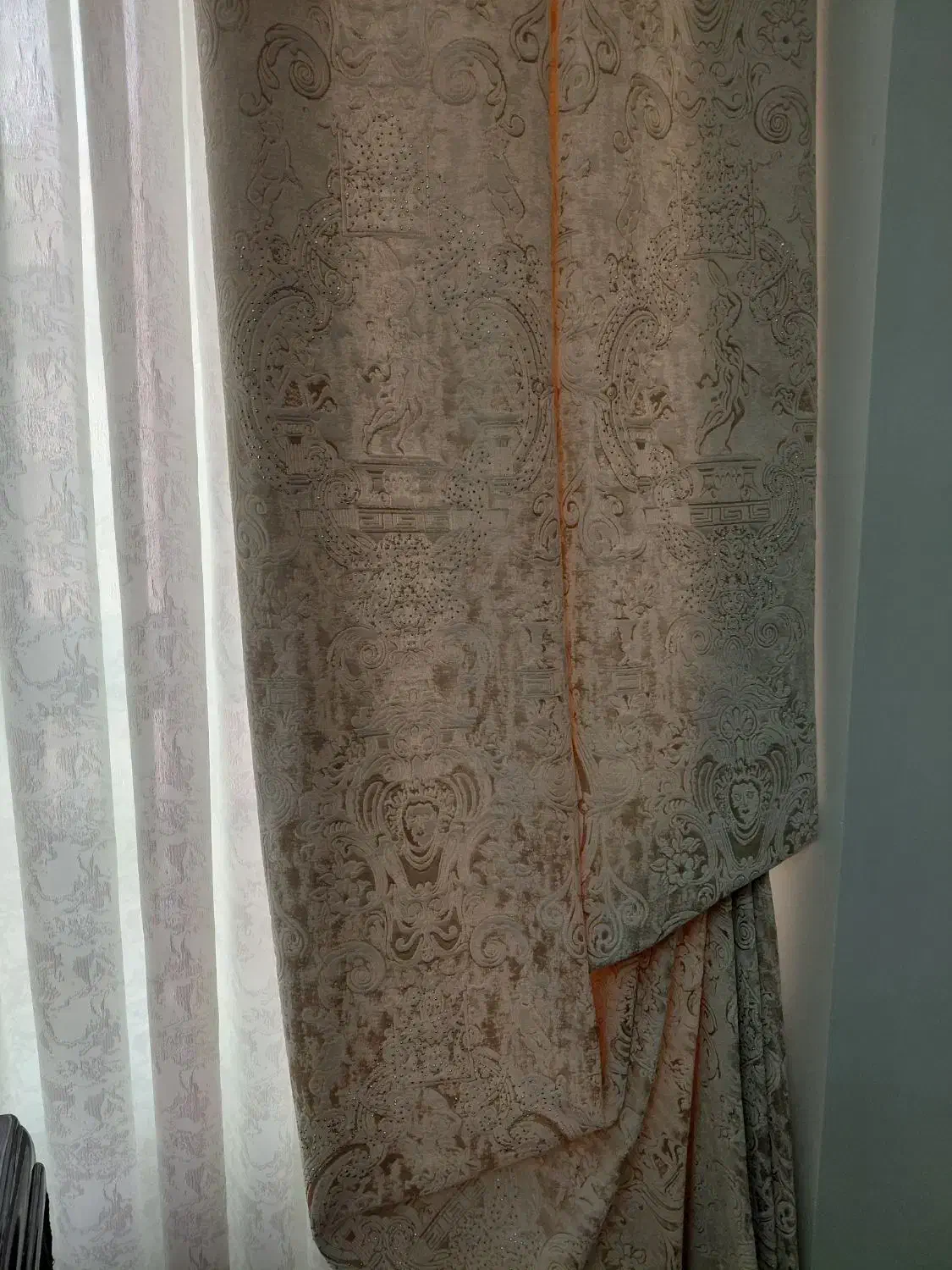 والان پرده|پرده، رانر، رومیزی|اندیشه, شهرک مریم|دیوار