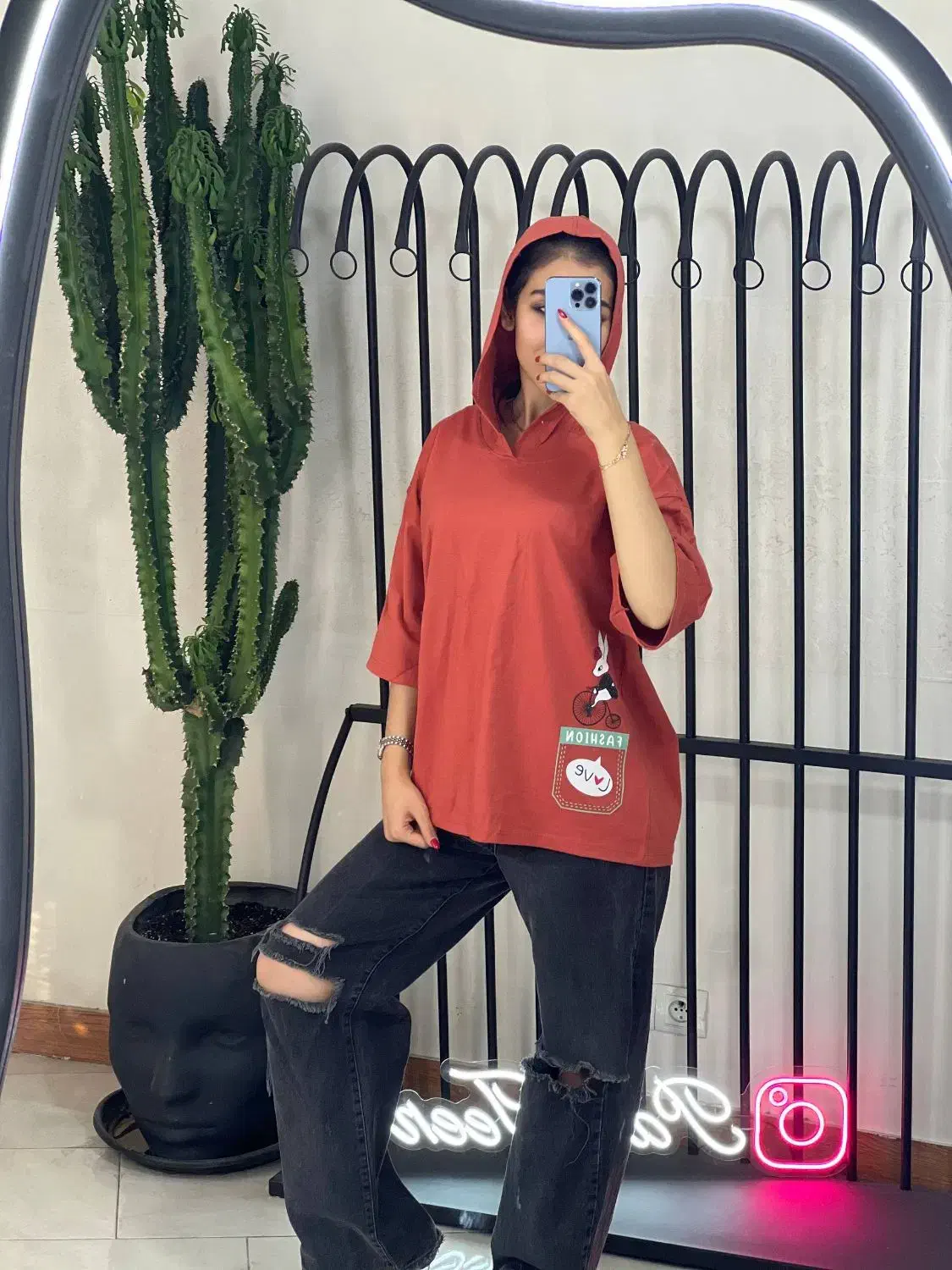 تیشرت کلاه دار با کیفیت|لباس|نسیم‌شهر, |دیوار