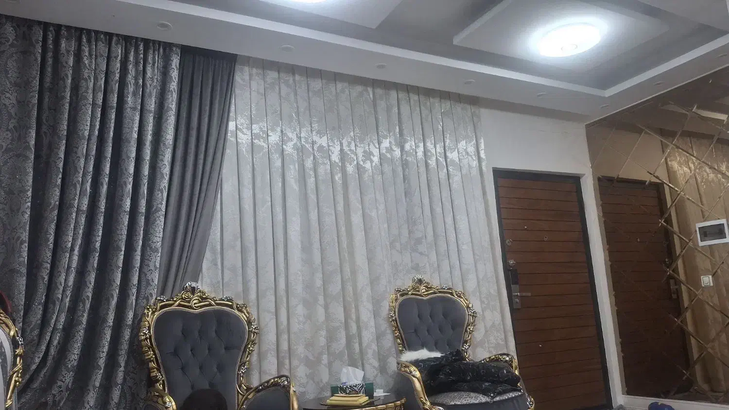 پرده|پرده، رانر، رومیزی|باقرشهر, |دیوار