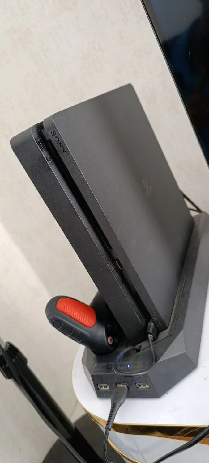 ps4 slim 1tra|کنسول، بازی ویدئویی و آنلاین|اسلام‌شهر, شهرک سعیدیه|دیوار