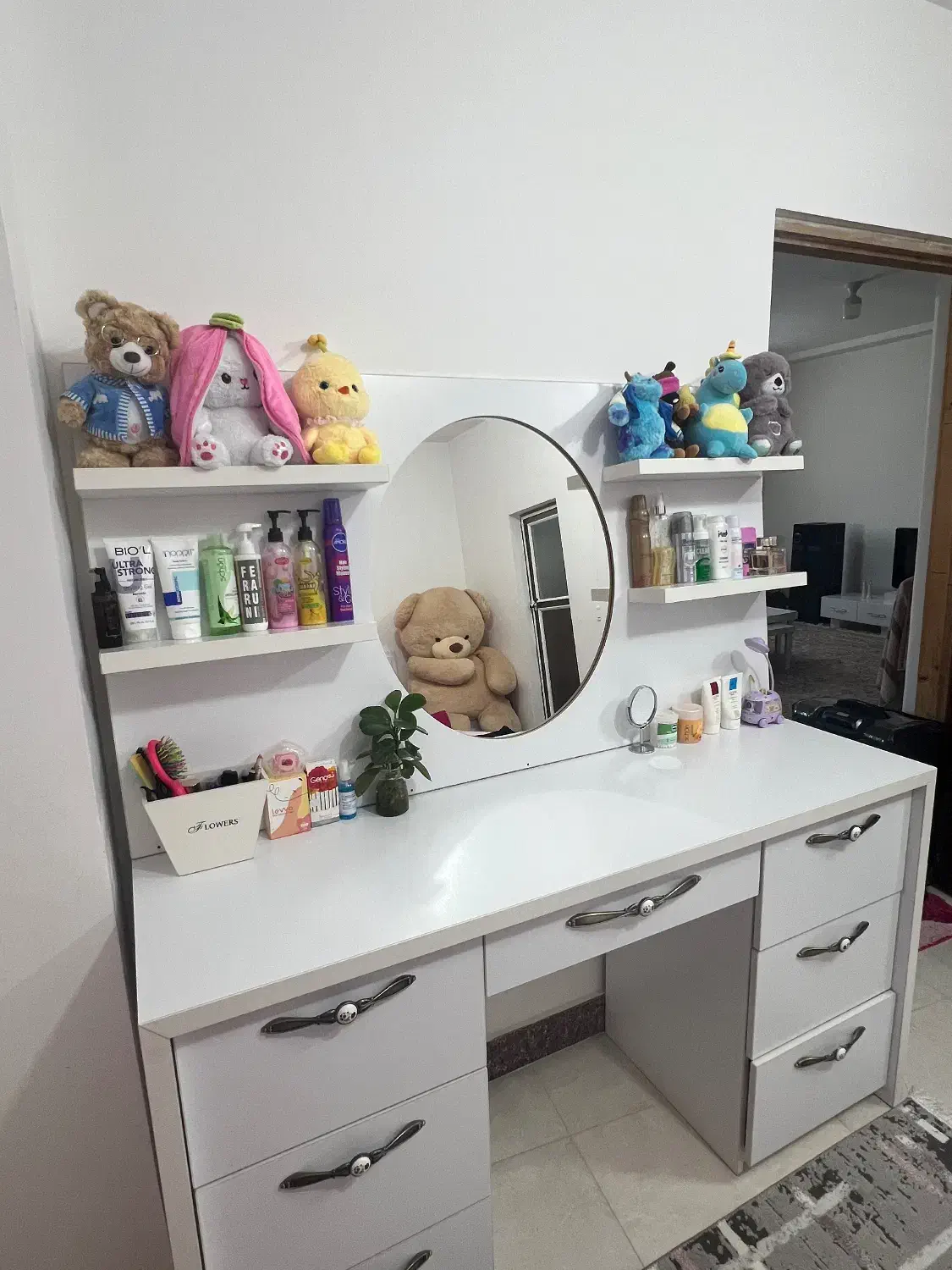 فروش میز آرایش|تخت و سرویس خواب|آمل, |دیوار