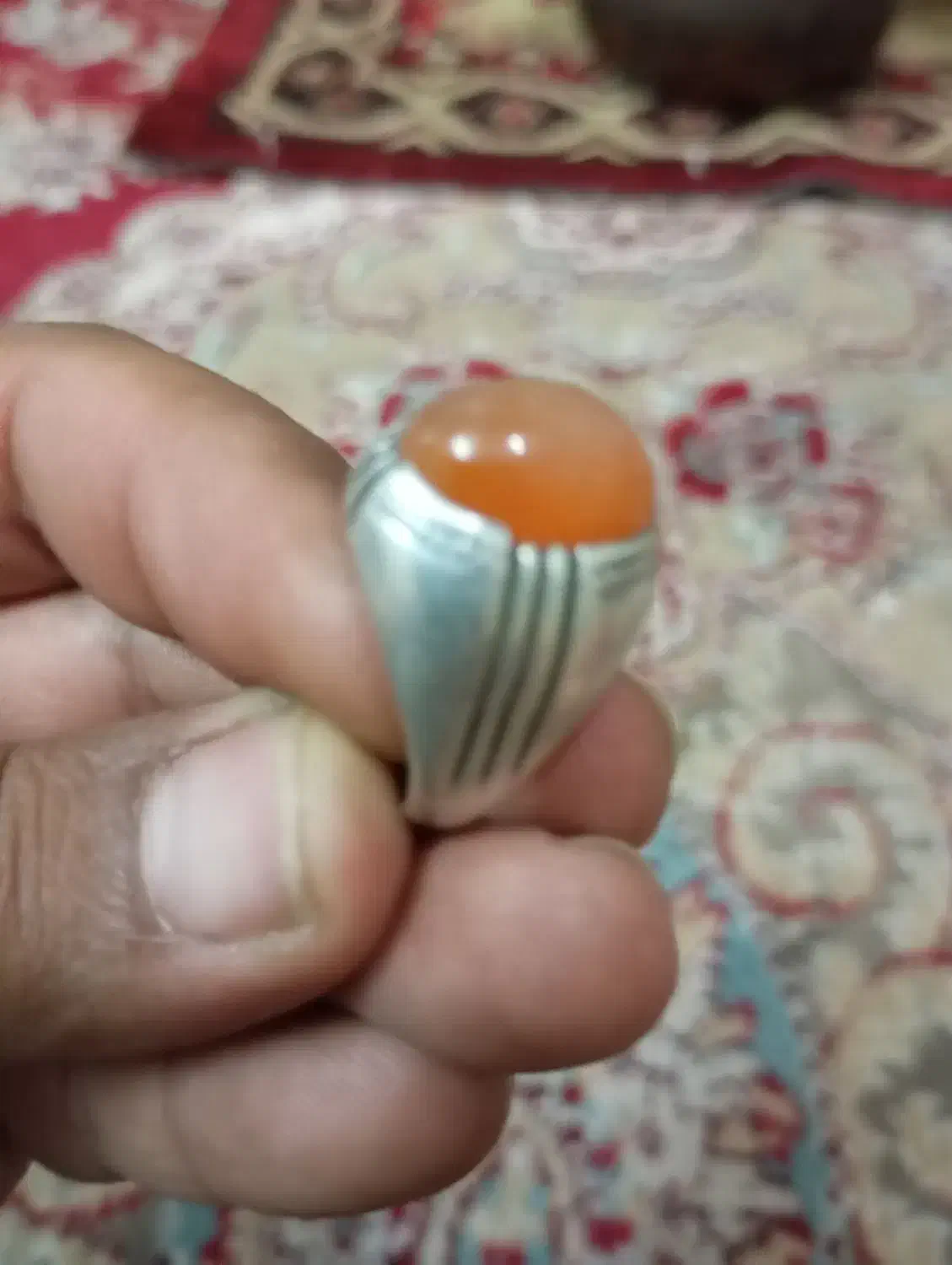 عقیق یمنی رکاب ممی|جواهرات|زابل, |دیوار