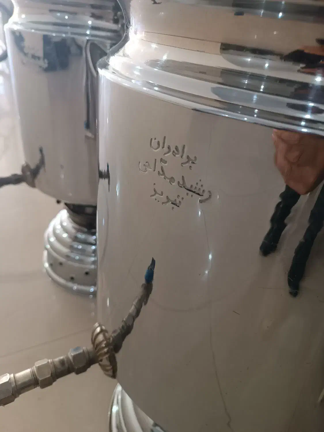 سماورگازی|سماور، چای‌ساز، قهوه‌ساز|مهاباد (آذربایجان غربی), |دیوار