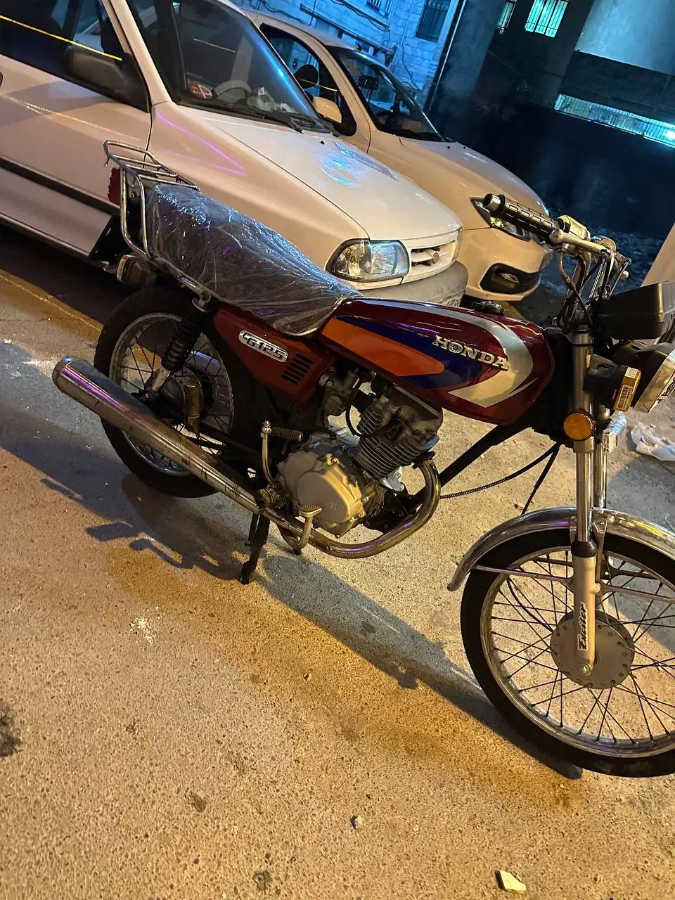 موتورسیکلت هوندا مزایده مدل 95|موتورسیکلت|تهران, عباسی|دیوار