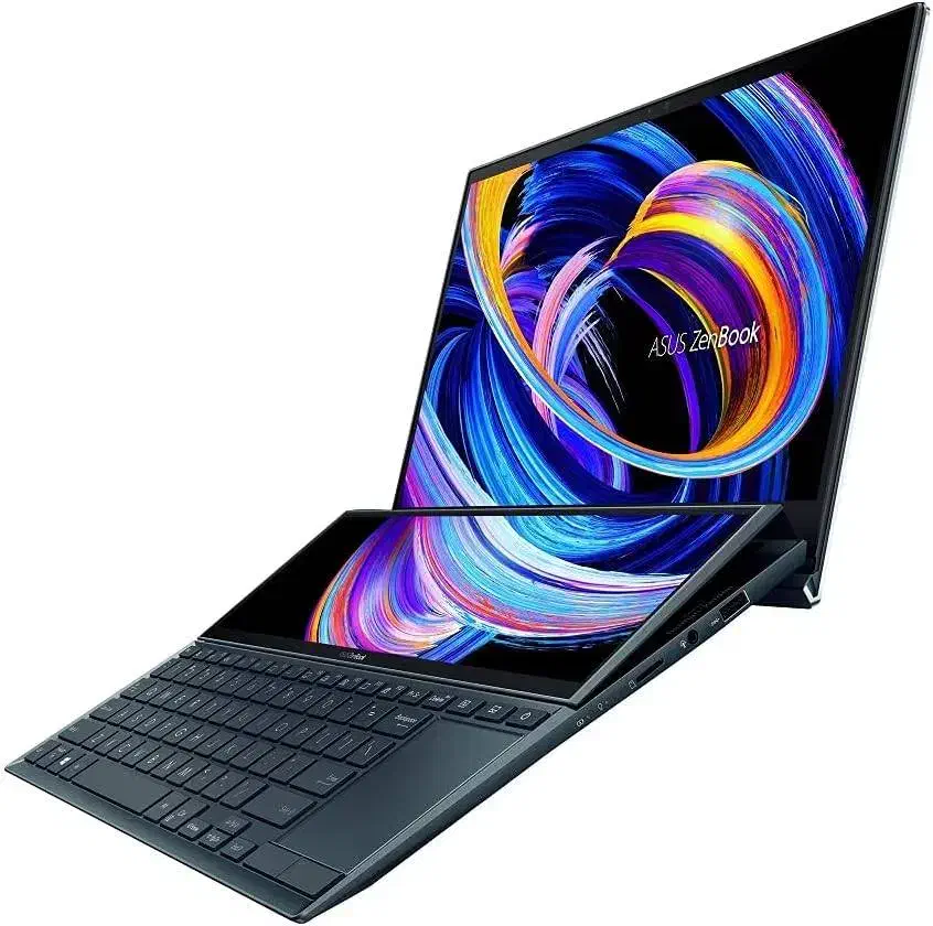 لپتاپ لمسی ایسوس با دو صفحه نمایش Asus Zenbook 14|رایانه همراه|مشهد, شاهد (شهرک غرب)|دیوار