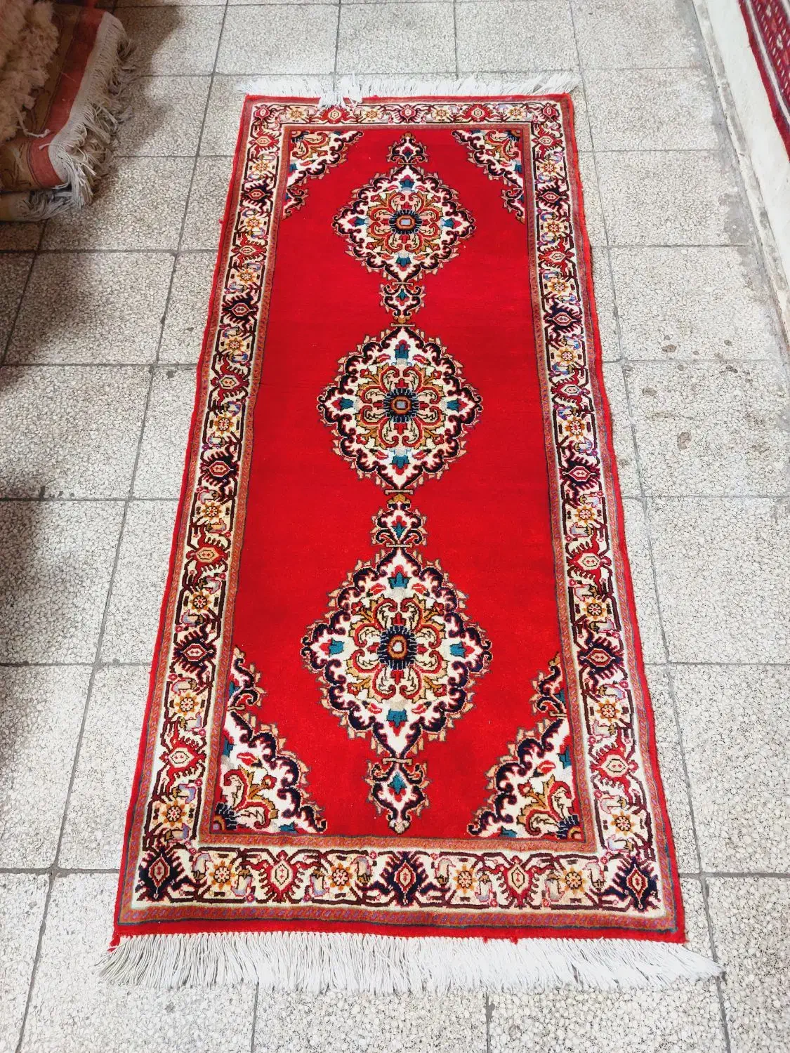 کناره دستباف بیجار 150*65|فرش|تهران, بازار|دیوار