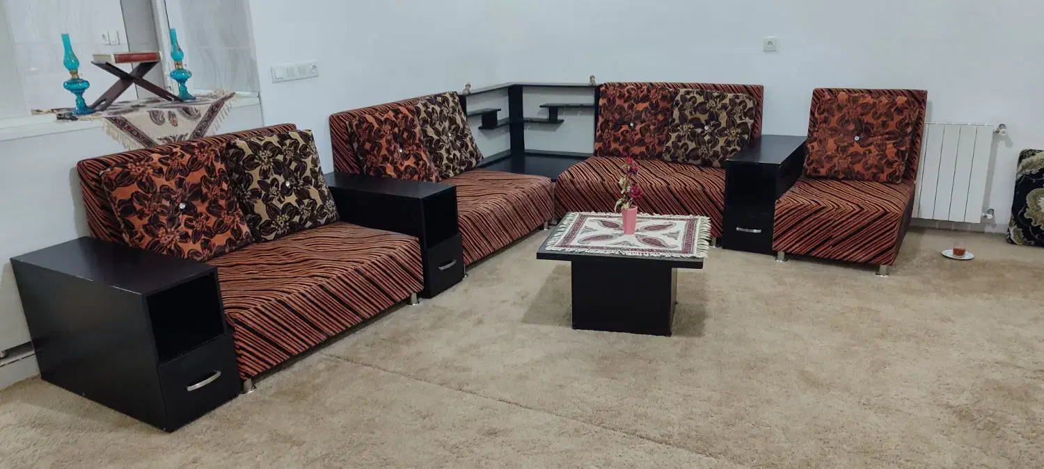 مبلمان راحتی ۷نفره|مبلمان خانگی و میز عسلی|ایلام, |دیوار