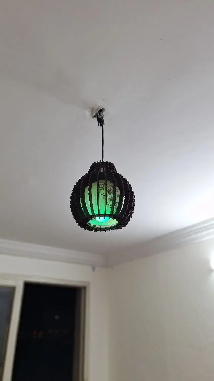 چراغ اتاق خواب|لوستر و چراغ آویز|مشهد, سجاد شهر|دیوار