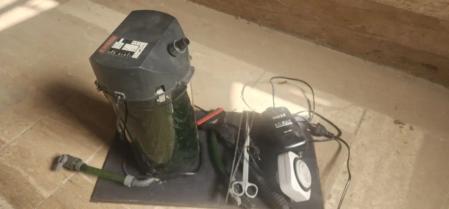 لوازم آکواریوم فیلتر سطلی، کپسول، مانومتر و|ماهی|تهران, سازمان برنامه جنوبی|دیوار