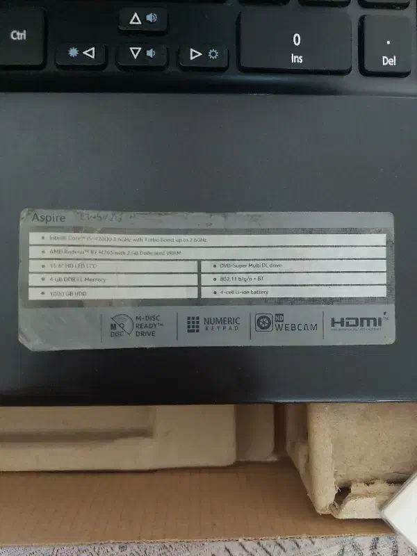 لب تاپ ایسر acer aspire|رایانه همراه|تهران, مجیدآباد|دیوار