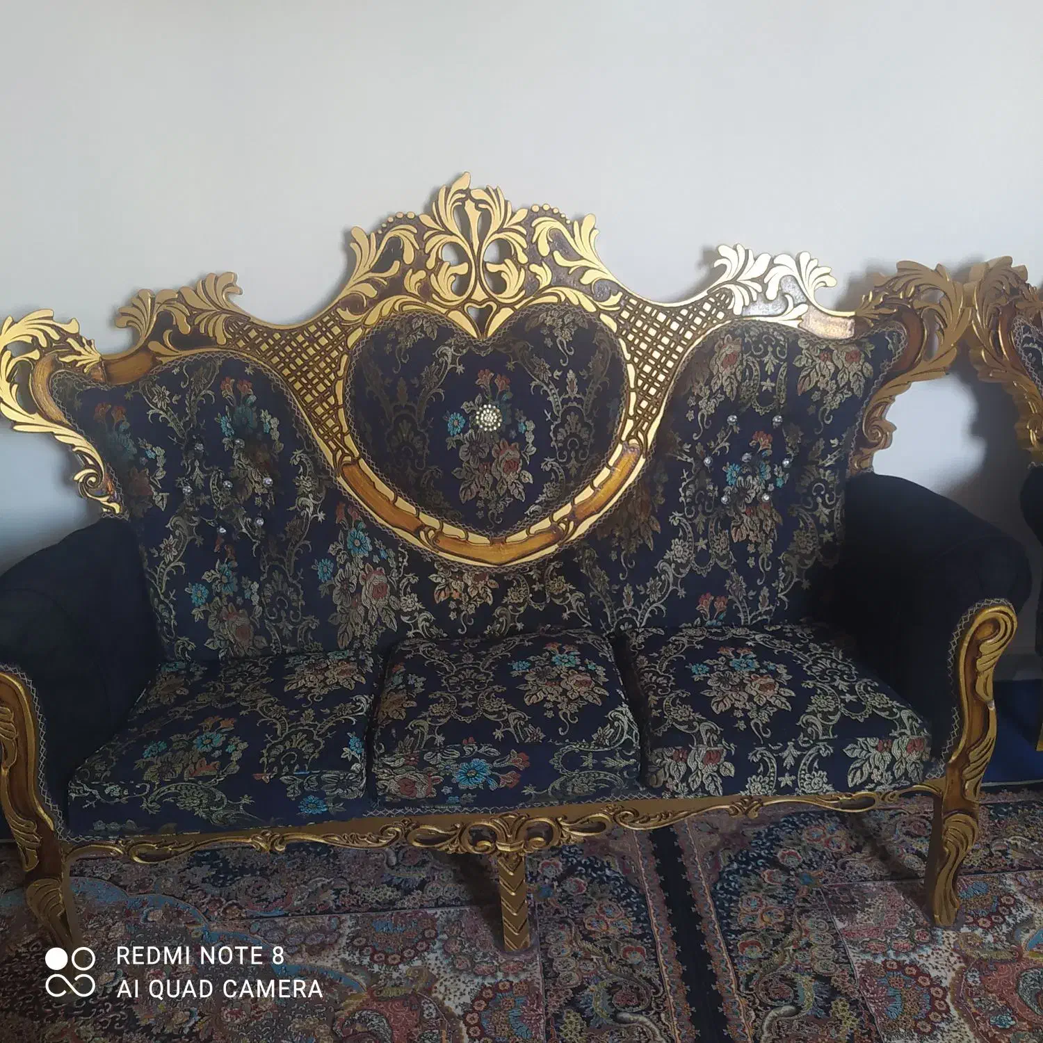 مبل سلطنتی 7نفره قیمت10میلیون نومان|مبلمان خانگی و میز عسلی|الیگودرز, |دیوار