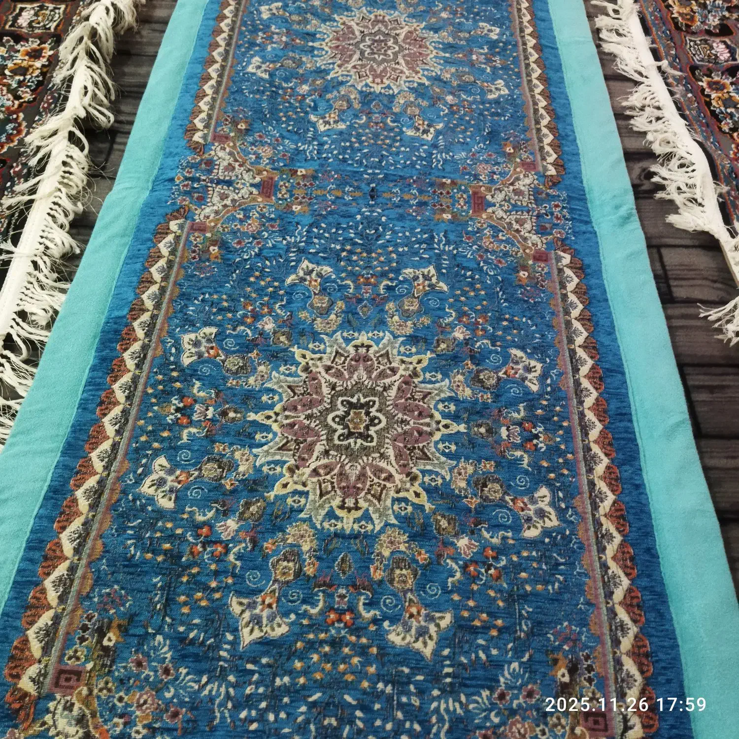 نمدی زیرانداز 7 عدد|گلیم، جاجیم، گبه|ارومیه, |دیوار