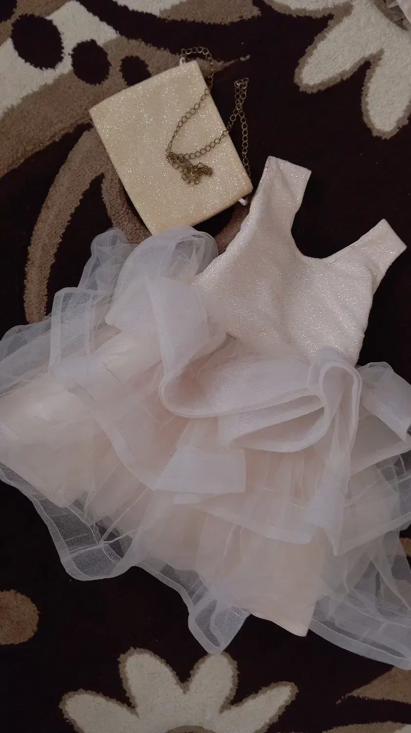 پیرهن مجلسی کودک|کفش و لباس بچه|بهشهر, |دیوار