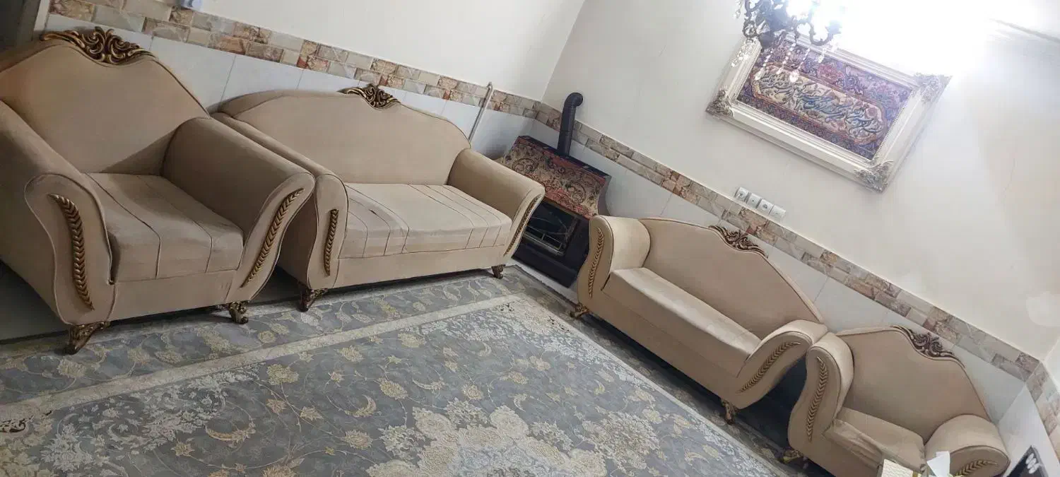 مبل ۷نفره|مبلمان خانگی و میز عسلی|مشهد, کارگران|دیوار