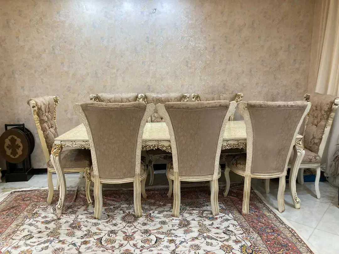 میزناهارخوری ۸نفره|میز و صندلی غذاخوری|ورامین, ورامین|دیوار