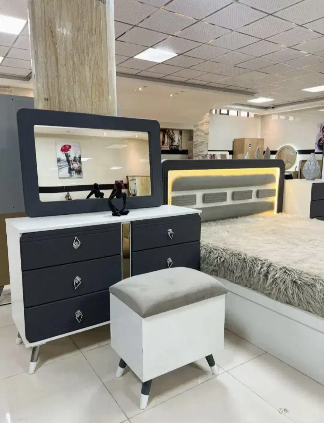 مدل آوین سرویس خواب دو نفره و ۱ نفره|تخت و سرویس خواب|چهاردانگه (تهران), |دیوار