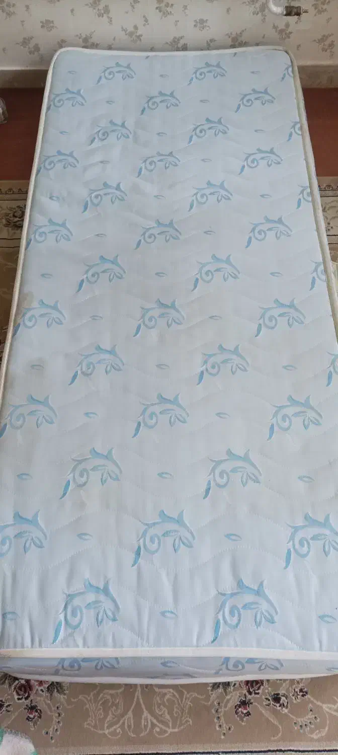 دوعددتشک رویال فنری طبی تختخواب تک نفره|تشک تختخواب|باغستان, |دیوار